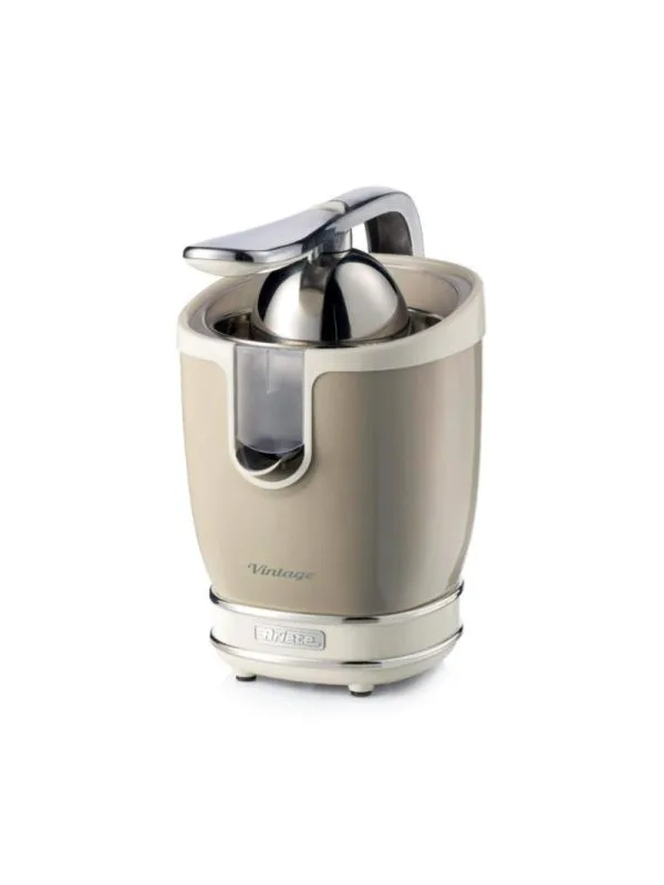 ARIETE SPREMIAGRUMI VINTAGE BEIGE (0413/03) - CHASSIS IN METALLO - 2 CONI - MOTORE SILENZIOSO - 85W